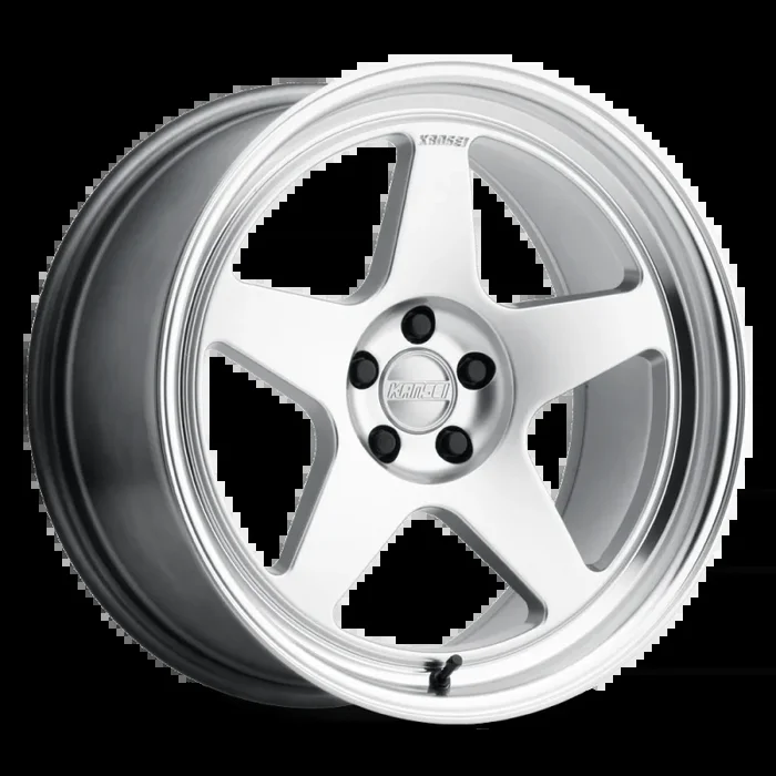 Kansei K12H Knp 19×10.5in / 5×114.3 BP / 22mm Offset / 73.1mm Bore – Hyper Silver Wheel