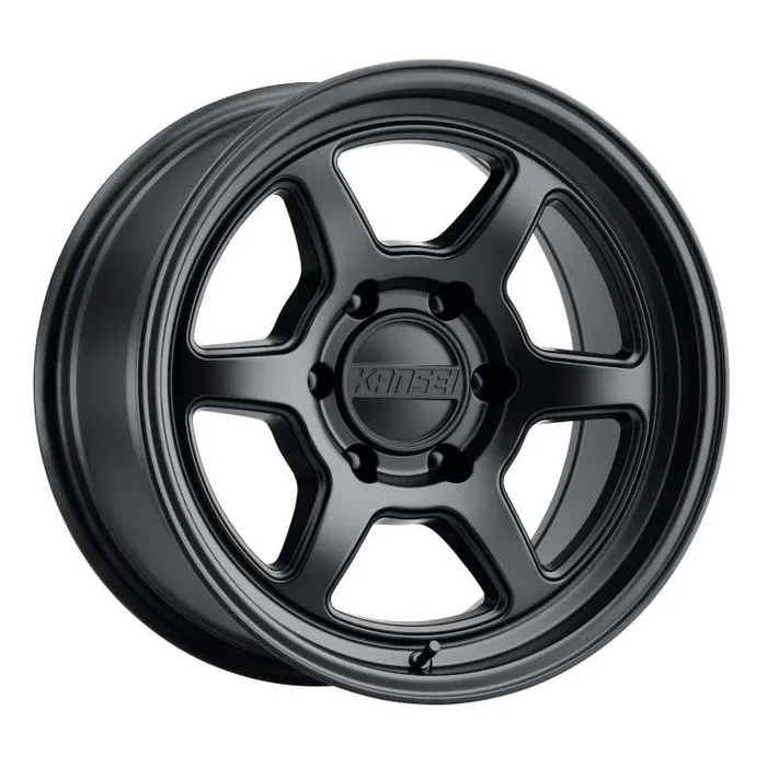 Kansei K14MB Roku 17×8.5in / 5×139.7 BP / 0mm Offset / 106.5mm Bore – Matte Black Wheel