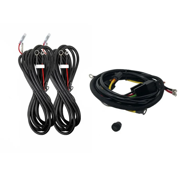 KC HiLiTES Platform One Profile SideCast 4-Light Wiring Kit for F150/Raptor/Super Duty3.0 lb