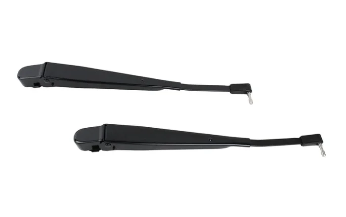 Kentrol 97-06 Jeep Wrangler YJ Windshield Wiper Arms Pair – Powdercoat Black