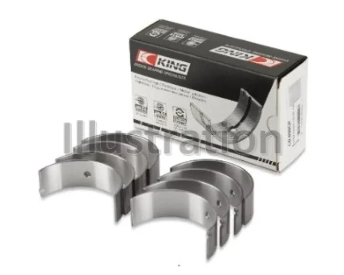 King Honda K-Series (Except A3) 16v 2.0L/2.3L/2.4L Connecting Rod Bearing Set (Set of 4)0.24 lb