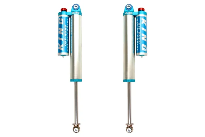 King Shocks 2011+ Chevrolet Silverado 2500/3500/HD Rear 2.5 Dia Piggyback Res Shock w/Adj (Pair)