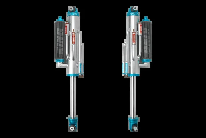 King Shocks 2021+ RAM 1500 TRX Rear 3.5 Dia Full Adjustable 4 Tube Bypass w/ Finned Res Shock (Pair)