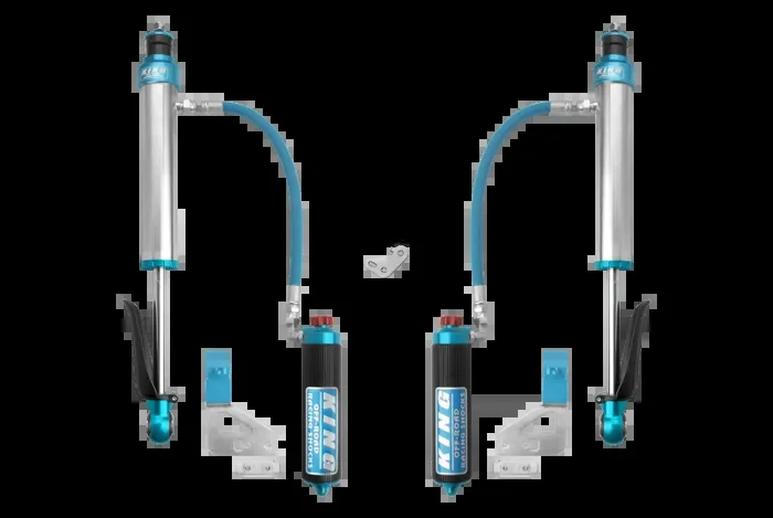 King Shocks 2022+ Toyota Tundra Rear 2.5 Dia Remote Reservoir Coilover & Adjuster (Pair)