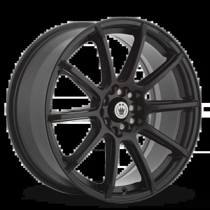 Konig Control 16×7 4×100 / 4×108 ET40 Matte Black