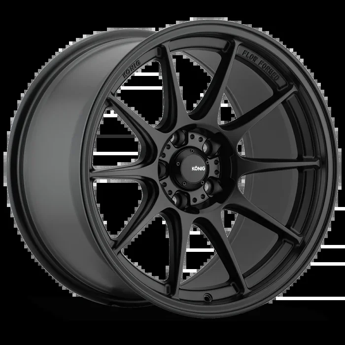 Konig Dekagram 19×9.5B 5×114.3 ET35 Semi-Matte Black