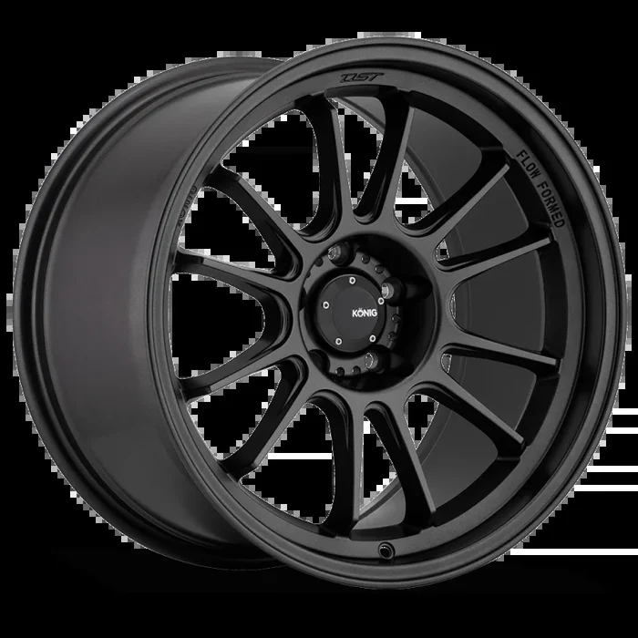 Konig Hypergram 15×7.5 4×100 ET35 Matte Black