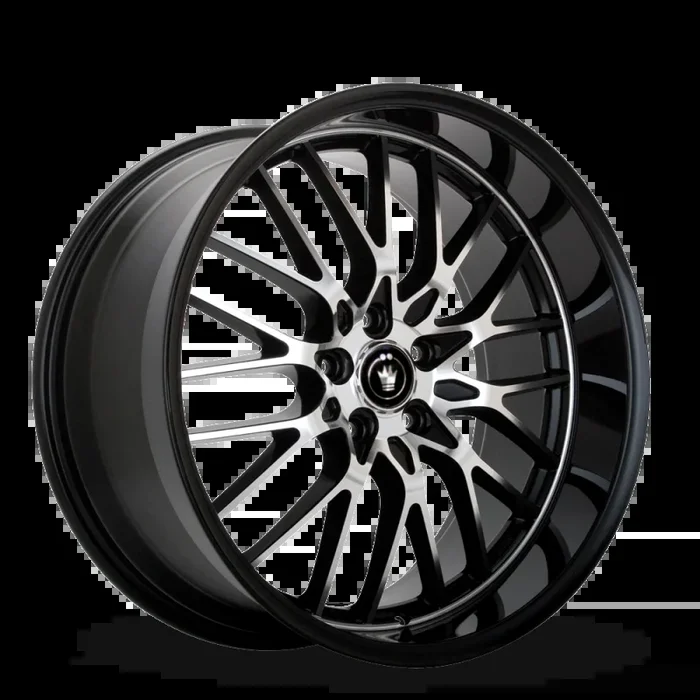 Konig Lace 15×6.5 8×100/108 ET40 Black/Machine Spoke