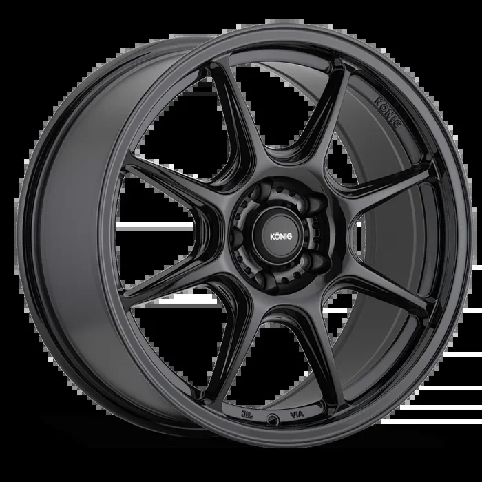 Konig Lockout 18×8.5 5×108 ET43 Gloss Black