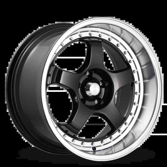Konig SSM 18×9 5×114.3 ET22 Gloss Black w/ Machined Lip