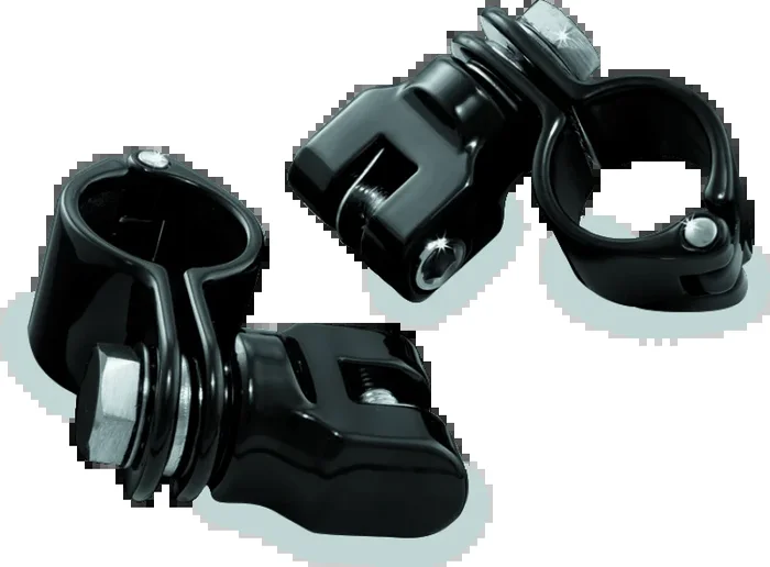 Kuryakyn 1-1/4inch Magnum Quick Clamp With Clevis Black
