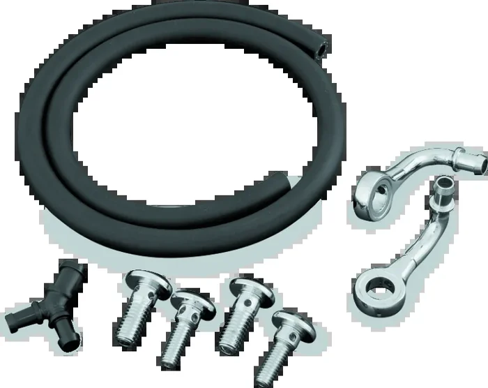 Kuryakyn Bluegrass Breather Kits 93-06 with CV Carb, 01-17 Delphi(ex. 08-17 Touring)