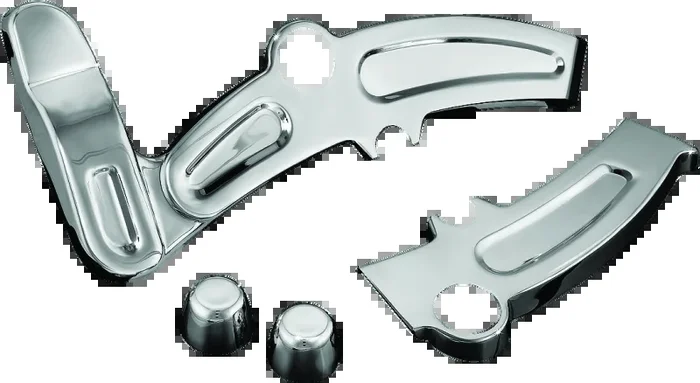 Kuryakyn Boomerang Frame Covers 08-17 Softails Chrome1.9 lb