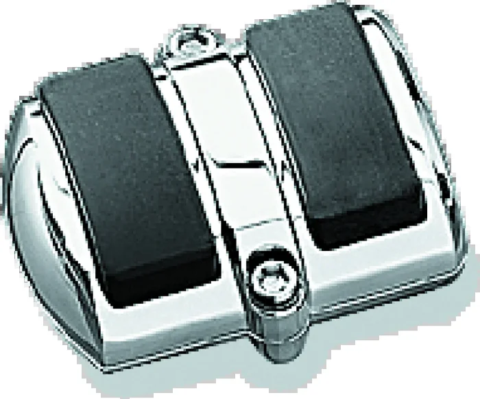 Kuryakyn Brake Pedal Cover 3in Wide Chrome