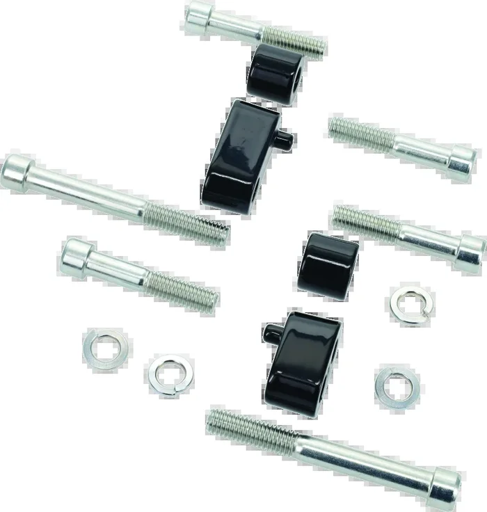 Kuryakyn Driver Floorboard Spacers 09-Up Touring Models Gloss Black