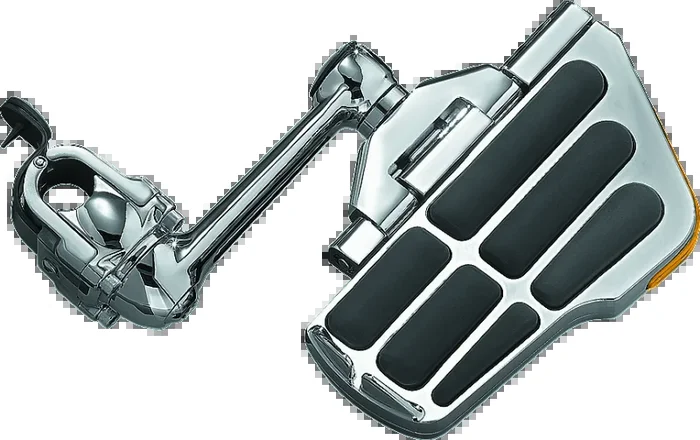 Kuryakyn Ergo II Cruise Boards With Long Arms & LED Lights Chrome
