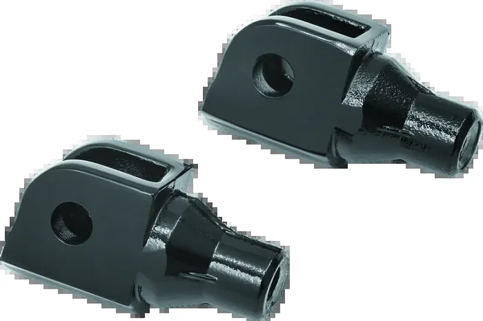 Kuryakyn Front Tapered Peg Adapter Gloss Black