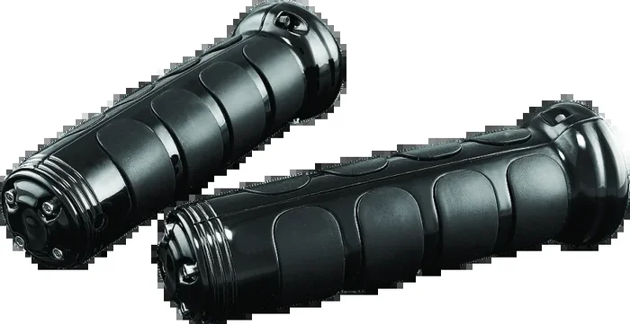 Kuryakyn ISO-Grips With OEM Heated Grip 06-20 Honda GL1800 Black