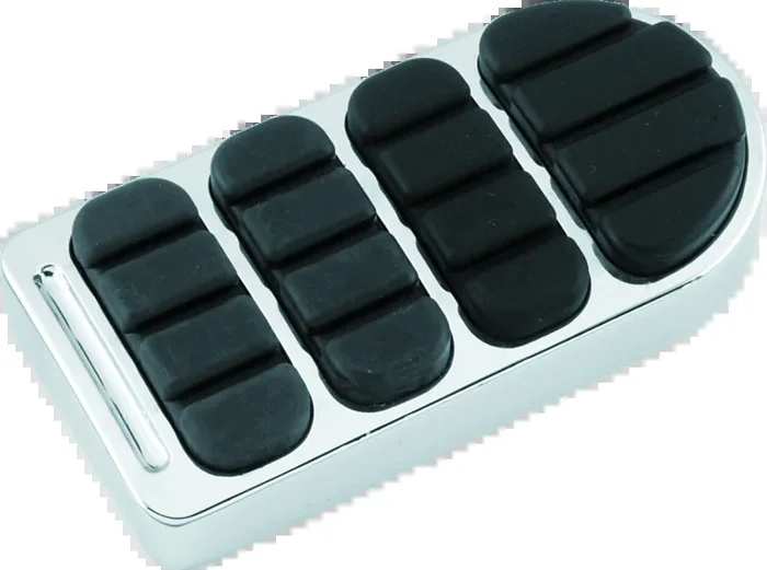 Kuryakyn ISO Longhorn Brake Pedal Pad Chrome