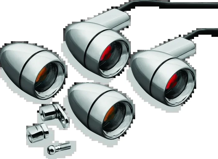 Kuryakyn Late Style Turn Signal Kit Chrome
