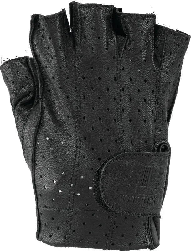 Kuryakyn Leather By River Road Tucson Shorty Gloves Black – 2XL