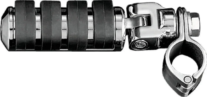 Kuryakyn Magnum Quick Clamp 1-1/4inch With Large ISO Peg (Pair)
