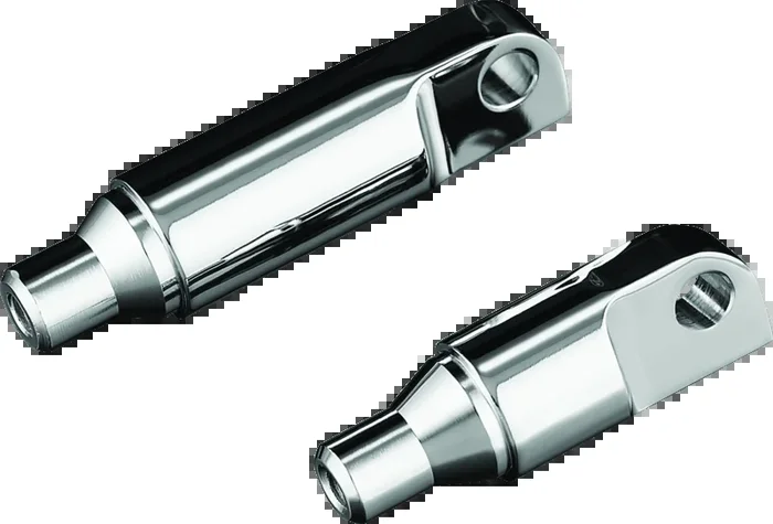Kuryakyn Male Mount 2-1/2inch Footpeg Extension Chrome (Pair)
