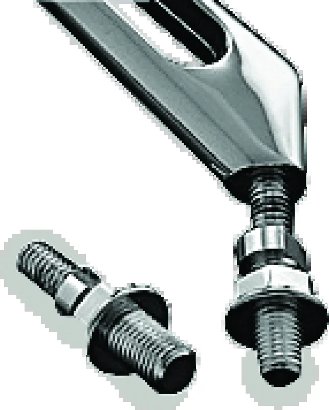 Kuryakyn Mirror Adapter Metric Chrome