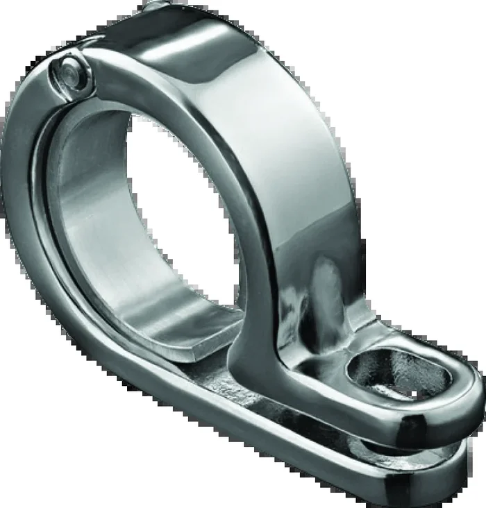 Kuryakyn P-Clamp 1-1/8in-1-1/4in P-Clamp Chrome0.34 lb
