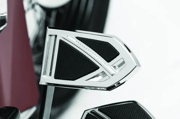 Kuryakyn Phantom Brake Pedal Pad For 18-Up FL Softails Chrome1.0 lb