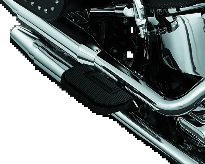 Kuryakyn Premium Ribbed Floorboards Without Adapter Wrinkle Black