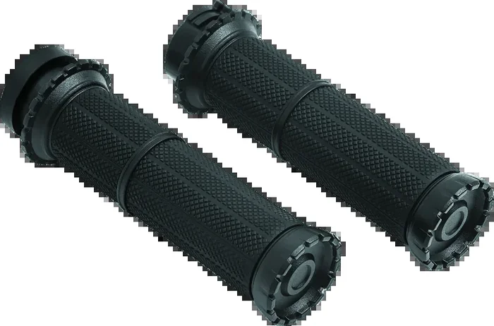 Kuryakyn Riot Grips Dual Cable Satin Black