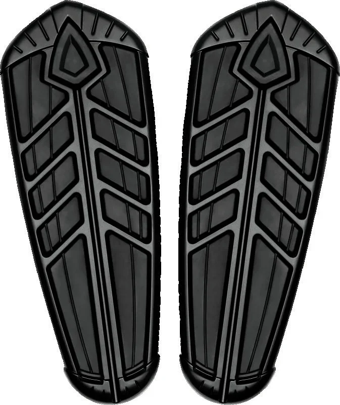 Kuryakyn Spear Driver Floorboard Inserts Satin Black