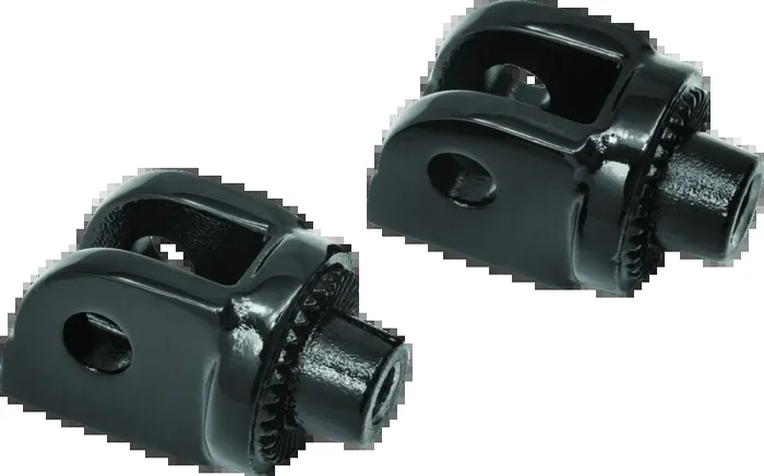 Kuryakyn Splined Adapter Mount Gloss Black