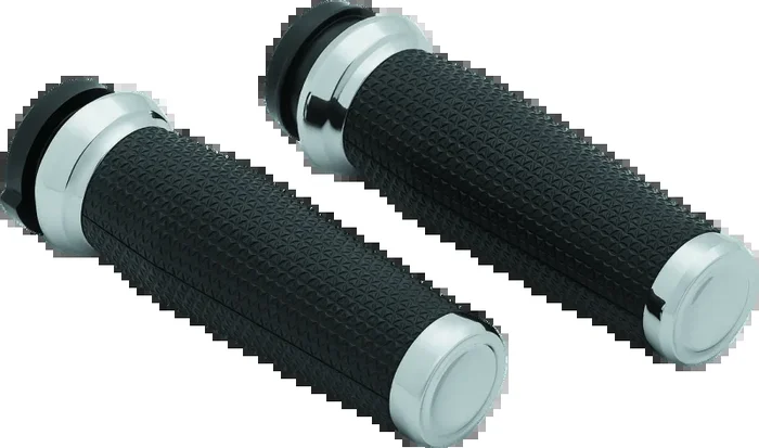 Kuryakyn Thresher Grips Throttle-By-Wire Chrome0.7 lb
