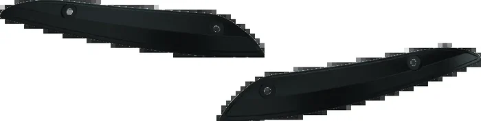 Kuryakyn Windshield Side Trims Gloss Black