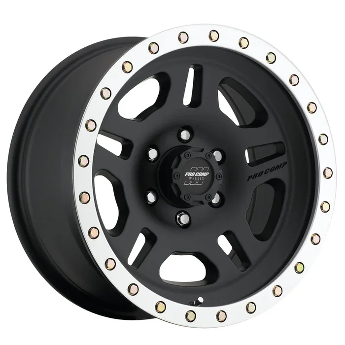 La Paz Satin Black Machined 17×8.5 6×5.5 4.75BS Offset 0mm Cap P/N 50294250035.0 lb