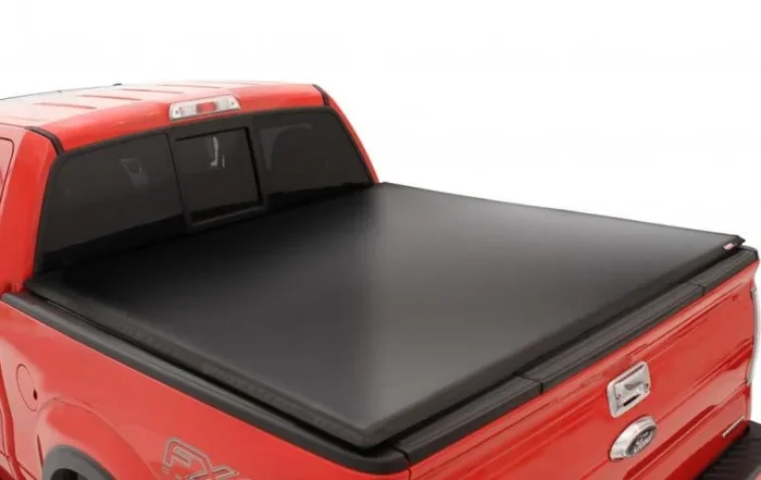 Lund 05-15 Toyota Tacoma (6ft. Bed) Genesis Tri-Fold Tonneau Cover – Black