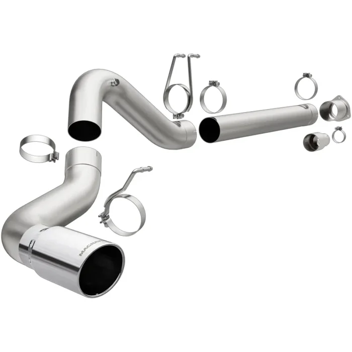 MagnaFlow 08-17 Ford F-250/F-350/F-450 6.4L/6.7L DPF-Back SS 5in Single Passenger Side Rear Exit53.9 lb