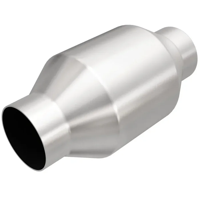 MagnaFlow Conv Univ 2.25in Inlet/Outlet Center/Center Round2.5 lb