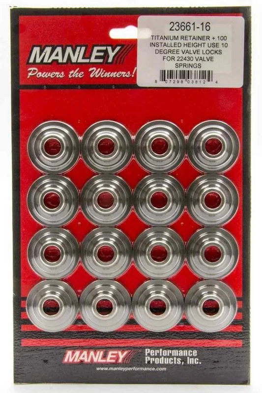 Manley 10 Degree Titanium Valve Spring Retainers
