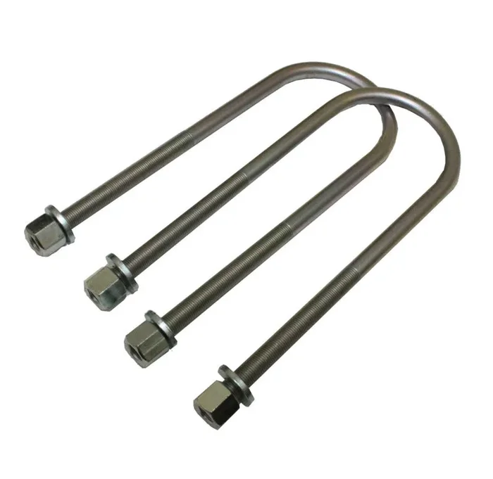 MaxTrac 98-09 Ford Ranger 2WD Rear U-Bolts for 1in/3in Lift Blocks – 10.75in x 3.00in x 1/2in