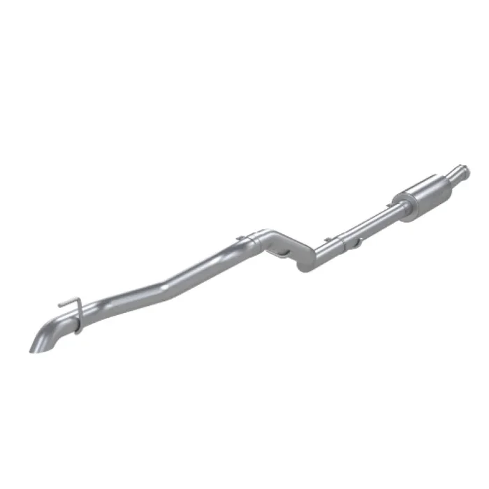 MBRP 2020 Jeep Gladiator 2.5in Single Rear Exit Cat Back Exhaust – T304 SS (Off-Road)