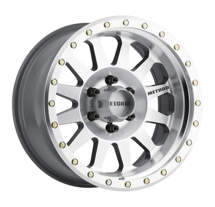 Method MR304 Double Standard 17×8.5 0mm Offset 6×135 94mm CB Machined/Clear Coat Wheel