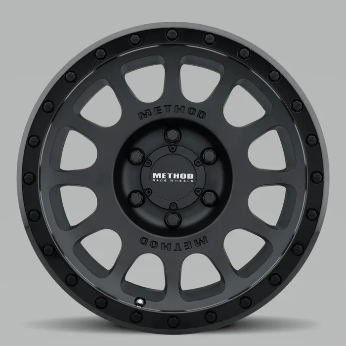 Method MR305 NV 16×8 0mm Offset 6×5.5 108mm CB Double Black Wheel31.0 lb