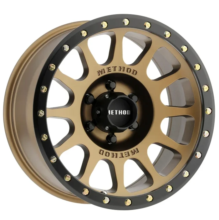 Method MR305 NV 16×8 0mm Offset 6×5.5 108mm CB Method Bronze/Black Street Loc Wheel