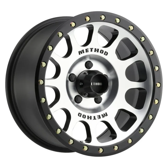 Method MR305 NV 17×8.5 0mm Offset 5×5 94mm CB Machined/Black Street Loc Wheel