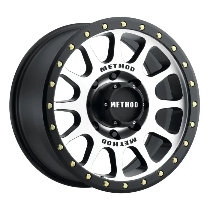 Method MR305 NV 17×8.5 0mm Offset 8×170 130.81mm CB Machined/Black Street Loc Wheel