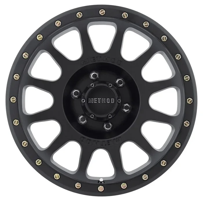 Method MR305 NV 18×9 0mm Offset 6×135 94mm CB Method Matte Black Street Loc Wheel
