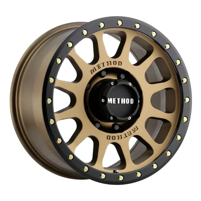 Method MR305 NV 20×10 -18mm Offset 8×170 130.81mm CB Bronze Wheel